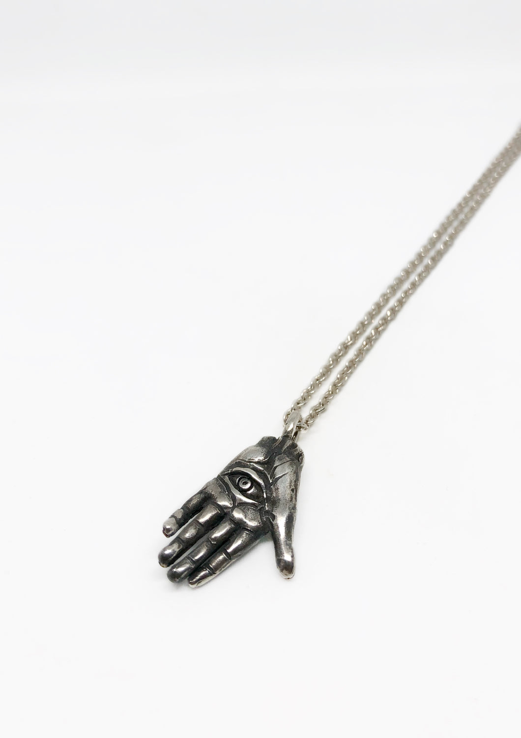Hand Eye Pendant (With Chain)