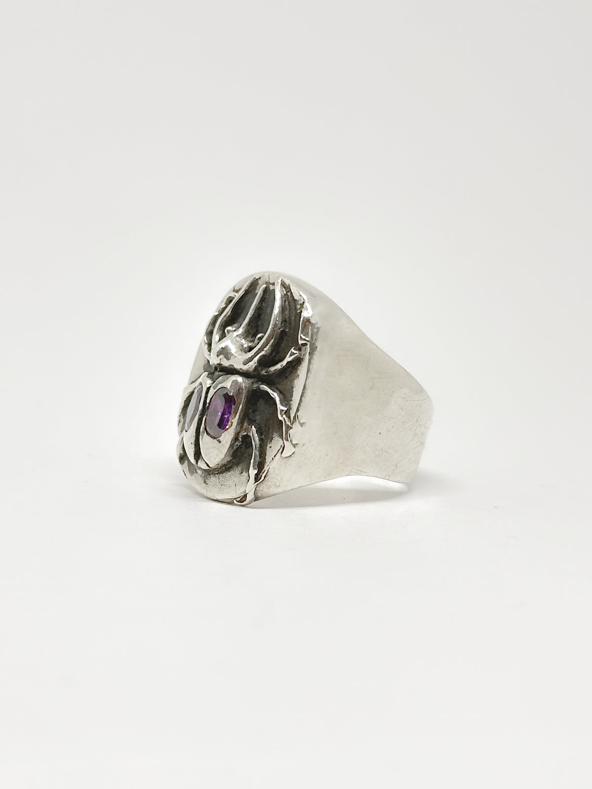Beetle Ring (With Stones)
