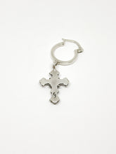 Cross with zirconia Earring