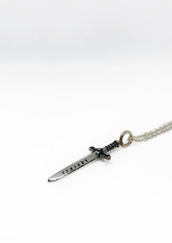 Dagger Pendant (With Chain)