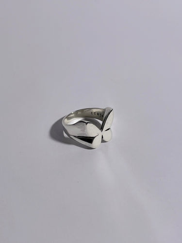 Mirror Butterfly Ring
