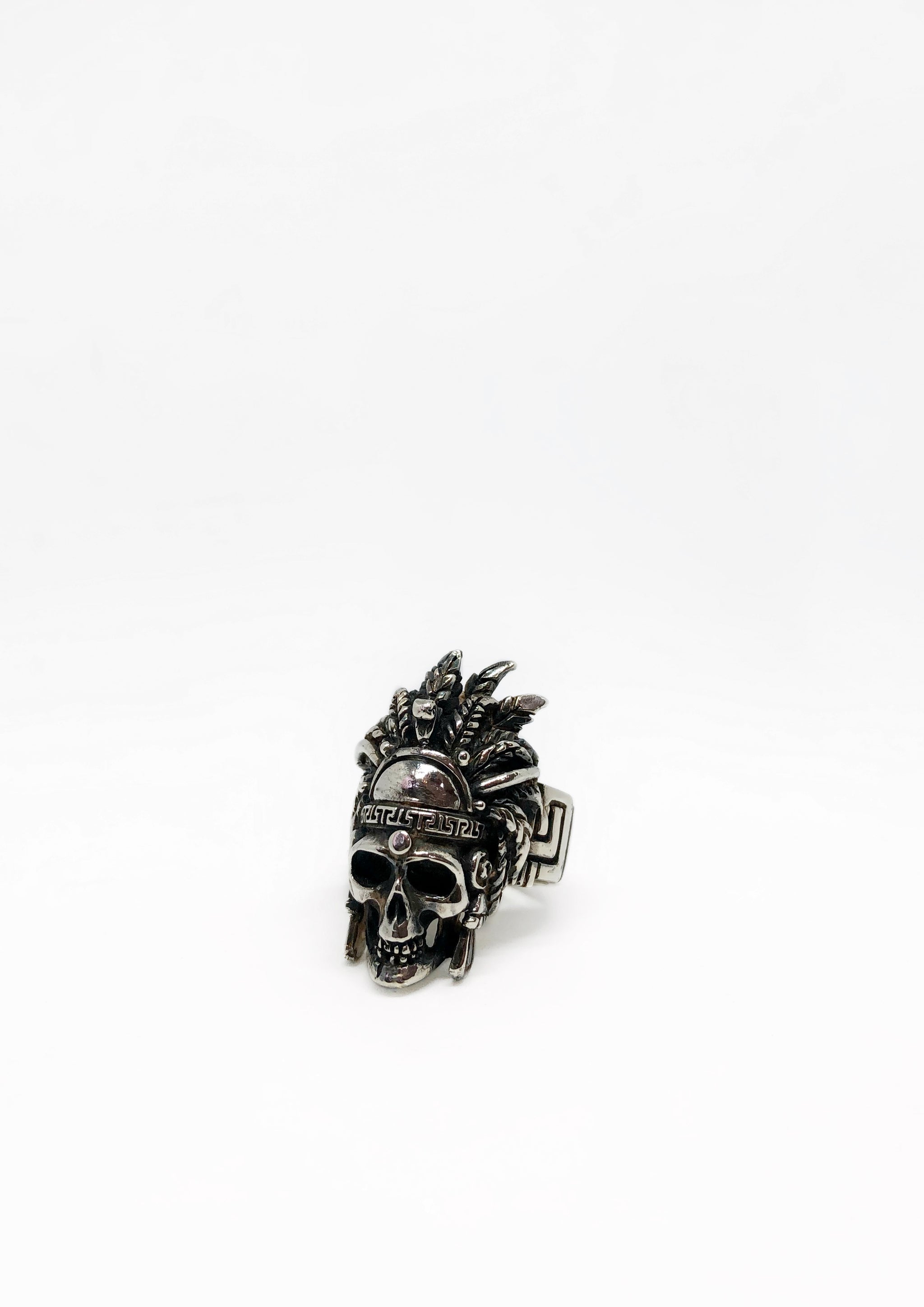 Aztec Skull Ring - Cruzada Jewelry International