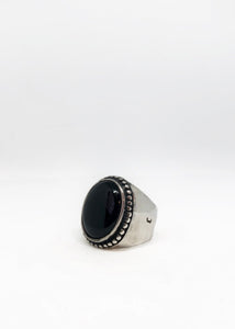 Italian Oval Onix Ring