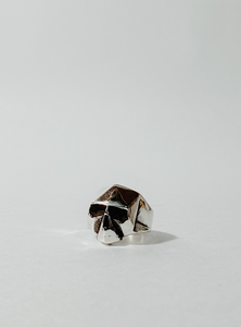 Geometric Skull Ring