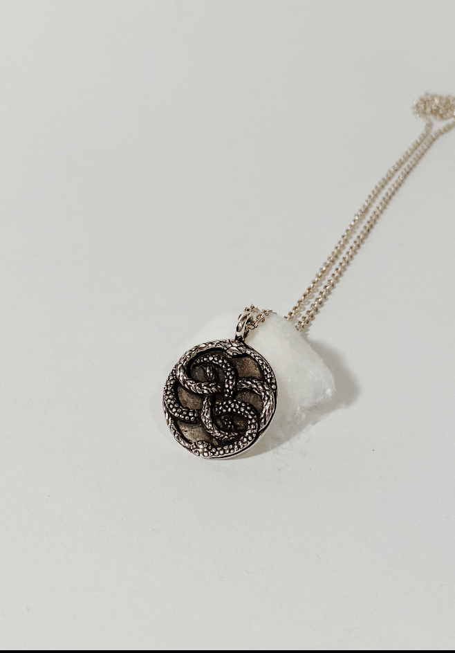 Ouroboros Pendant (With Chain)
