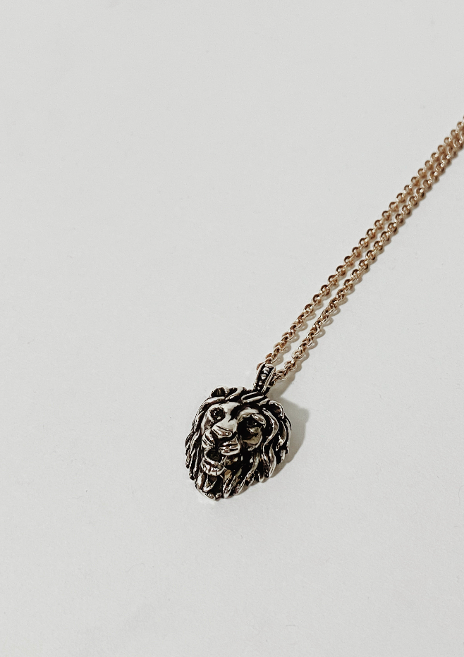Lion Pendant (With Chain)