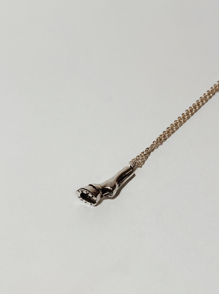 Horse Paw Pendant (With Chain)