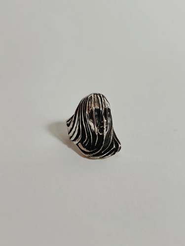 Veiled Face Ring