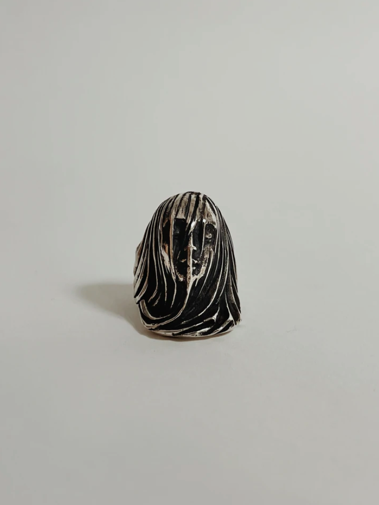 Veiled Face Ring