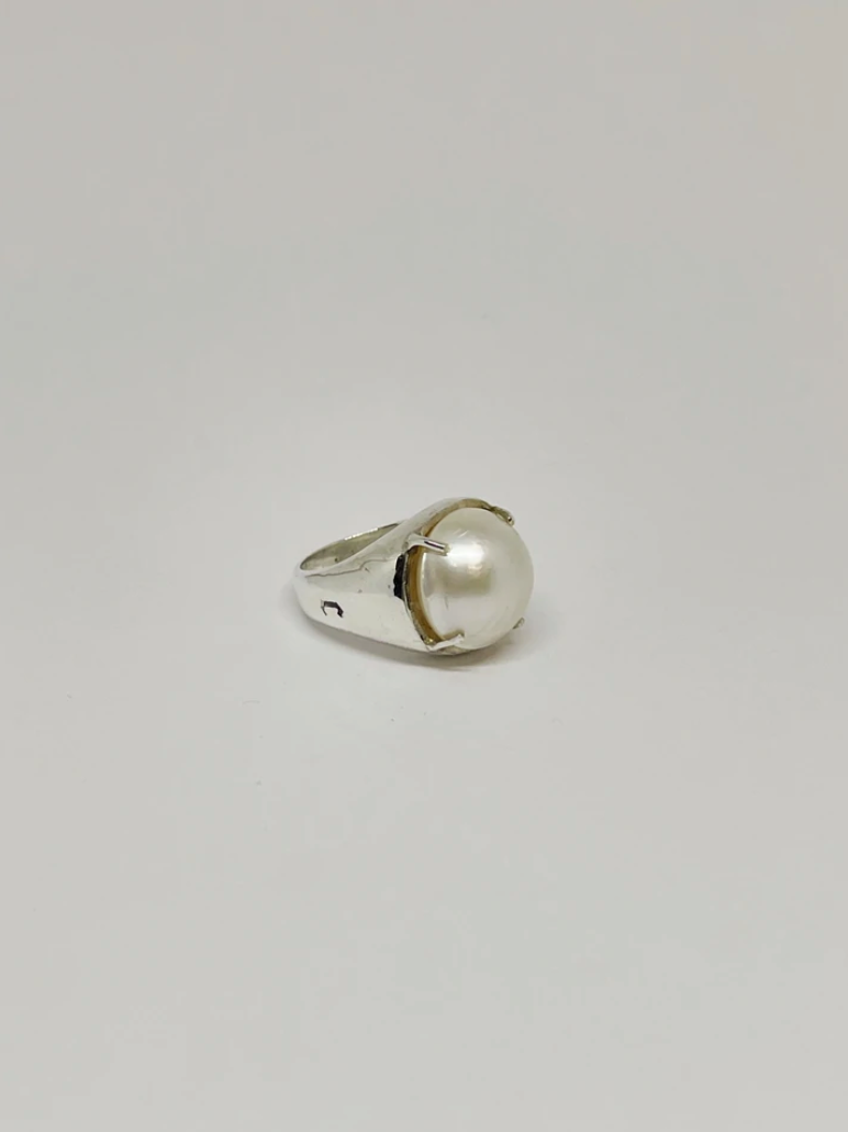 Half Pearl Ring
