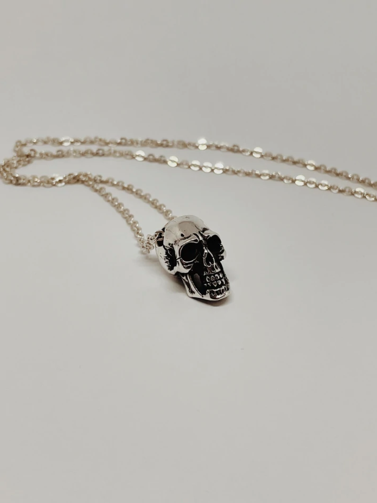 CRUZADA Skull Pendant (With Chain)