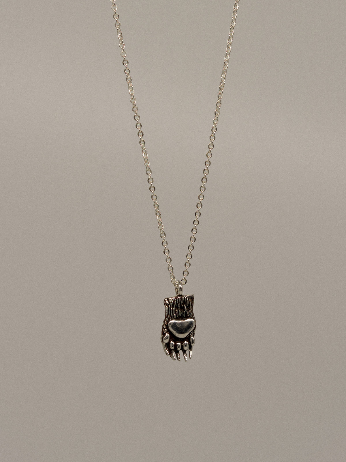 Bear Paw Pendant (With Chain)