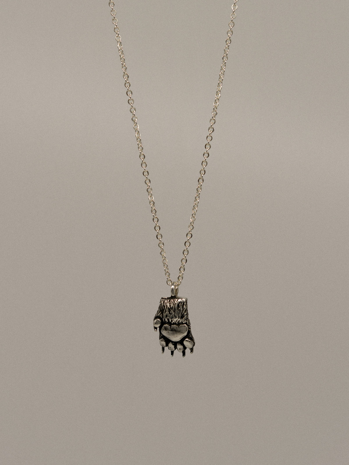 Tiger Paw Pendant (With Chain)