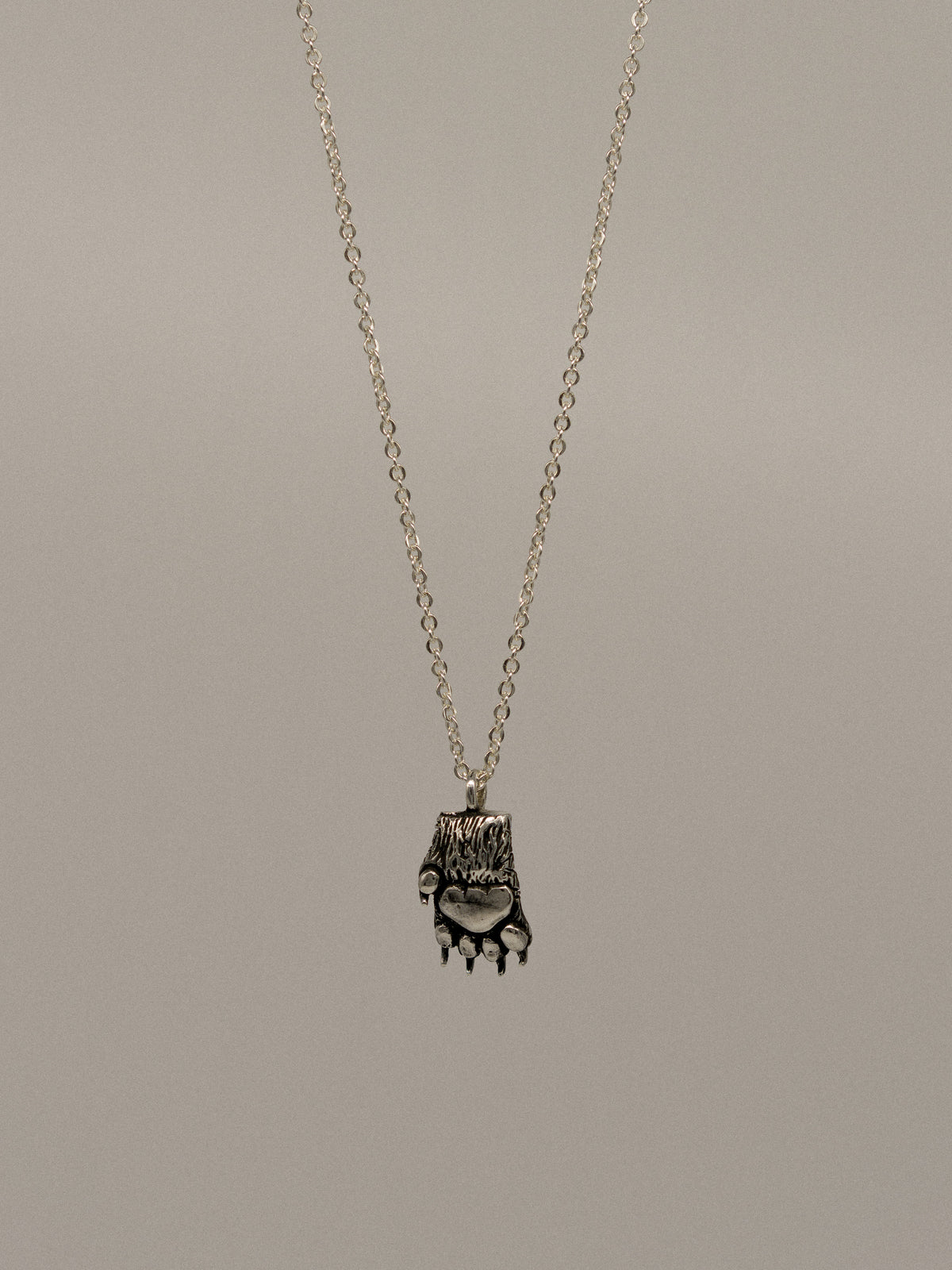 Tiger Paw Pendant (With Chain)