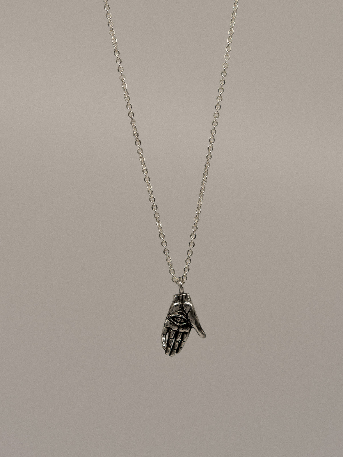 Hand Eye Pendant (With Chain)