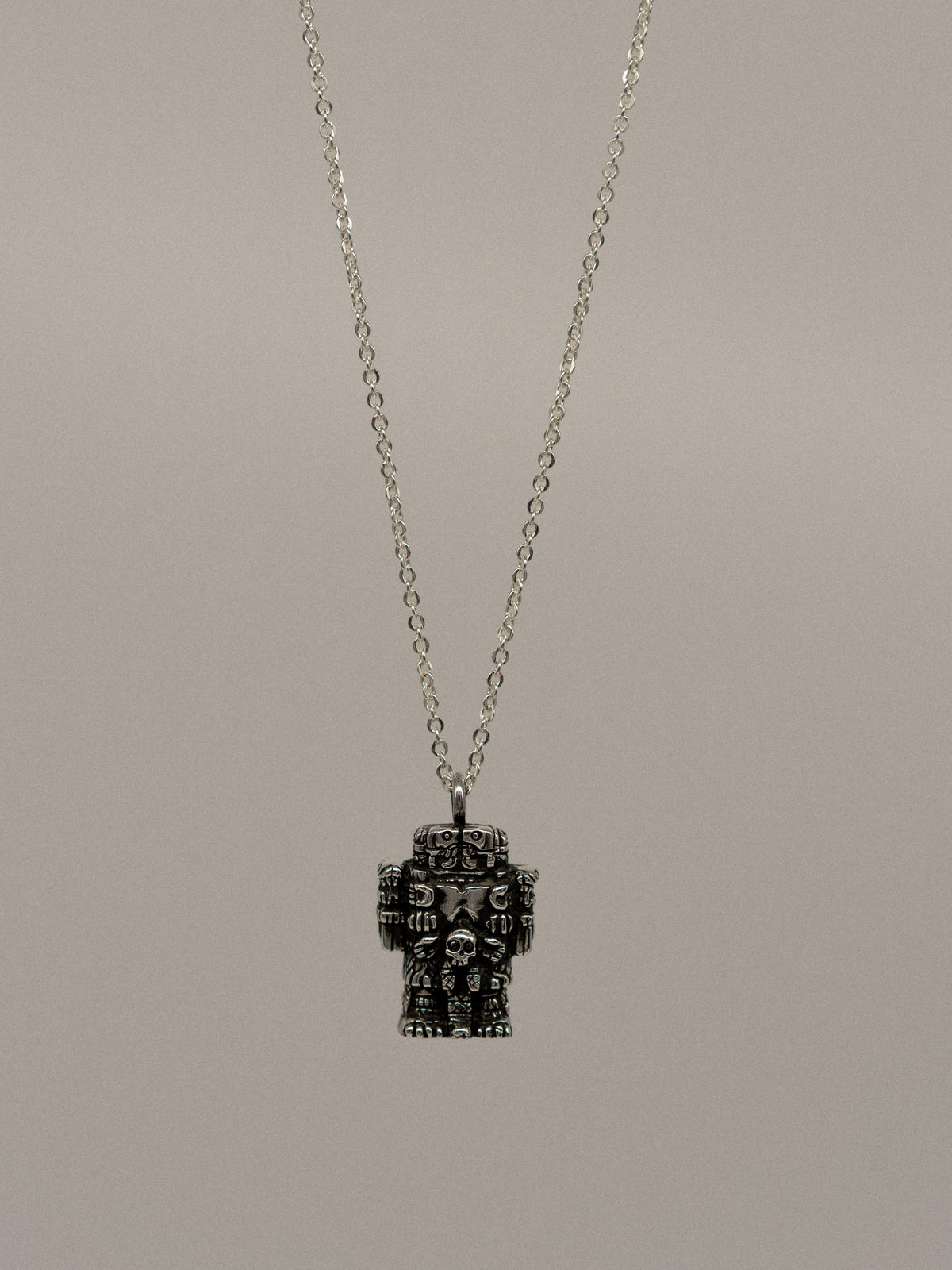Coatlicue Pendant (With Chain)