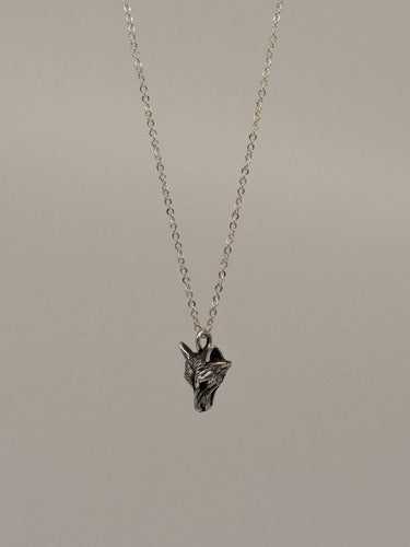Wolf Pendant (With Chain)
