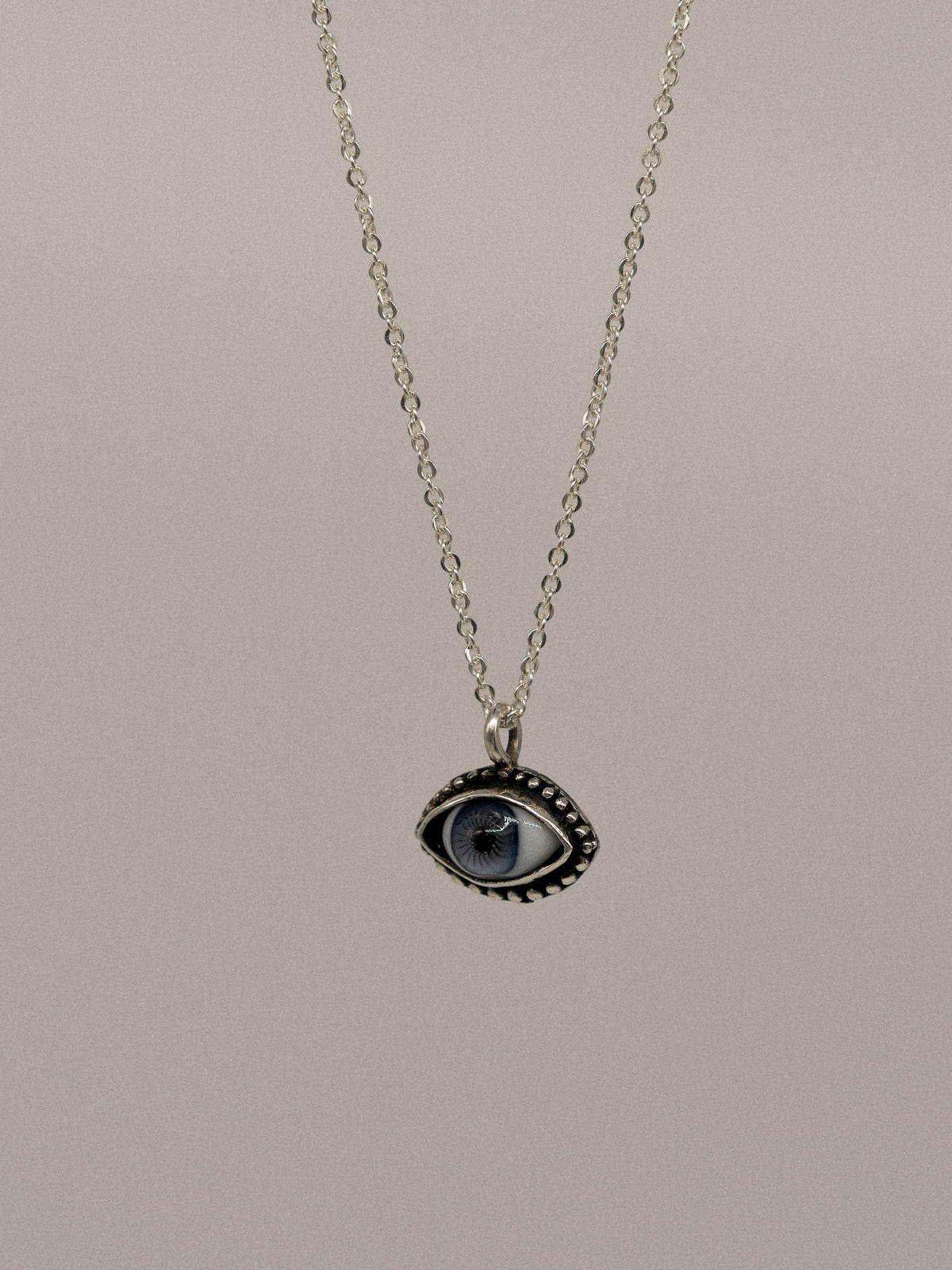 Blue Eye Pendant (With Chain)