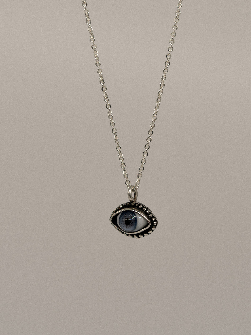 Blue Eye Pendant (With Chain)