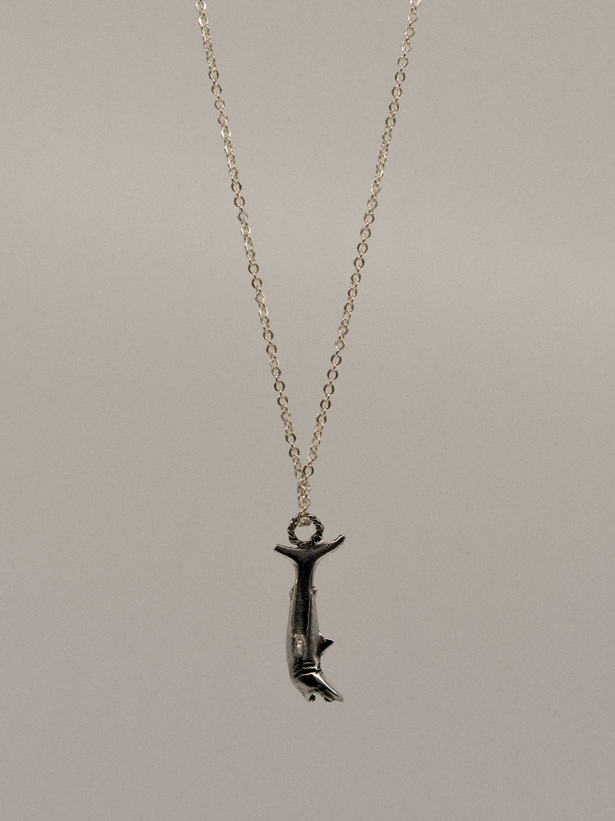 Shark Pendant (With Chain)