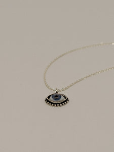 Blue Eye Pendant (With Chain)
