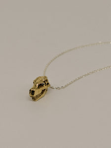 T-Rex Skull Pendant (With Chain) Special Edition
