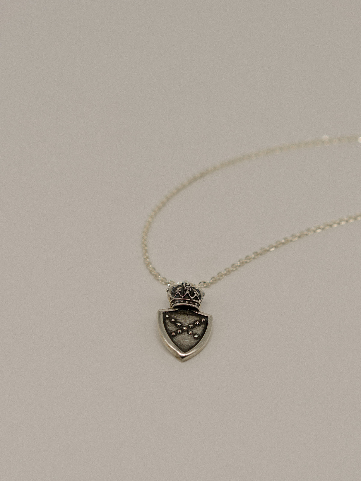 Shield Pendant (With Chain)