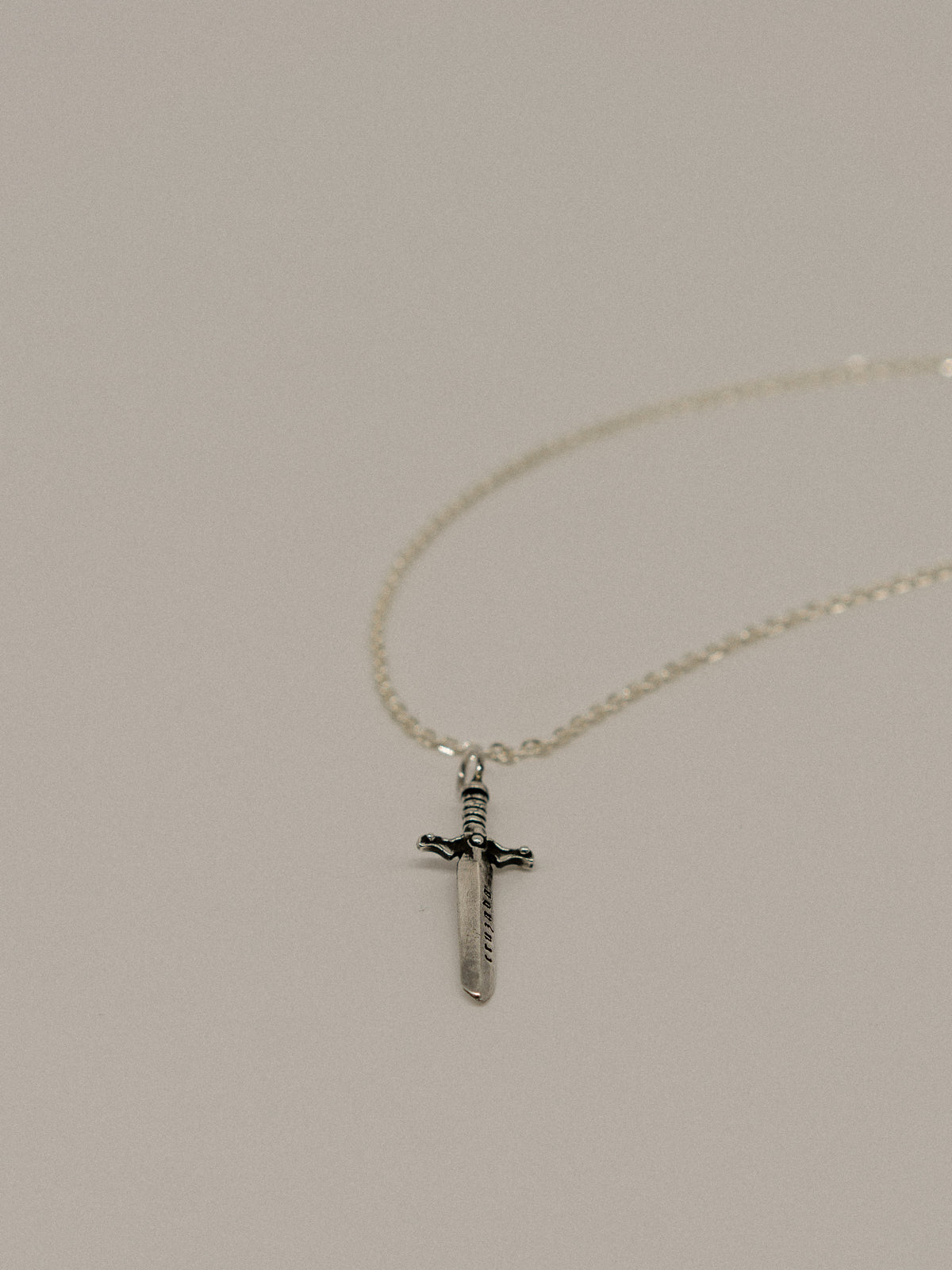 Dagger Pendant (With Chain)
