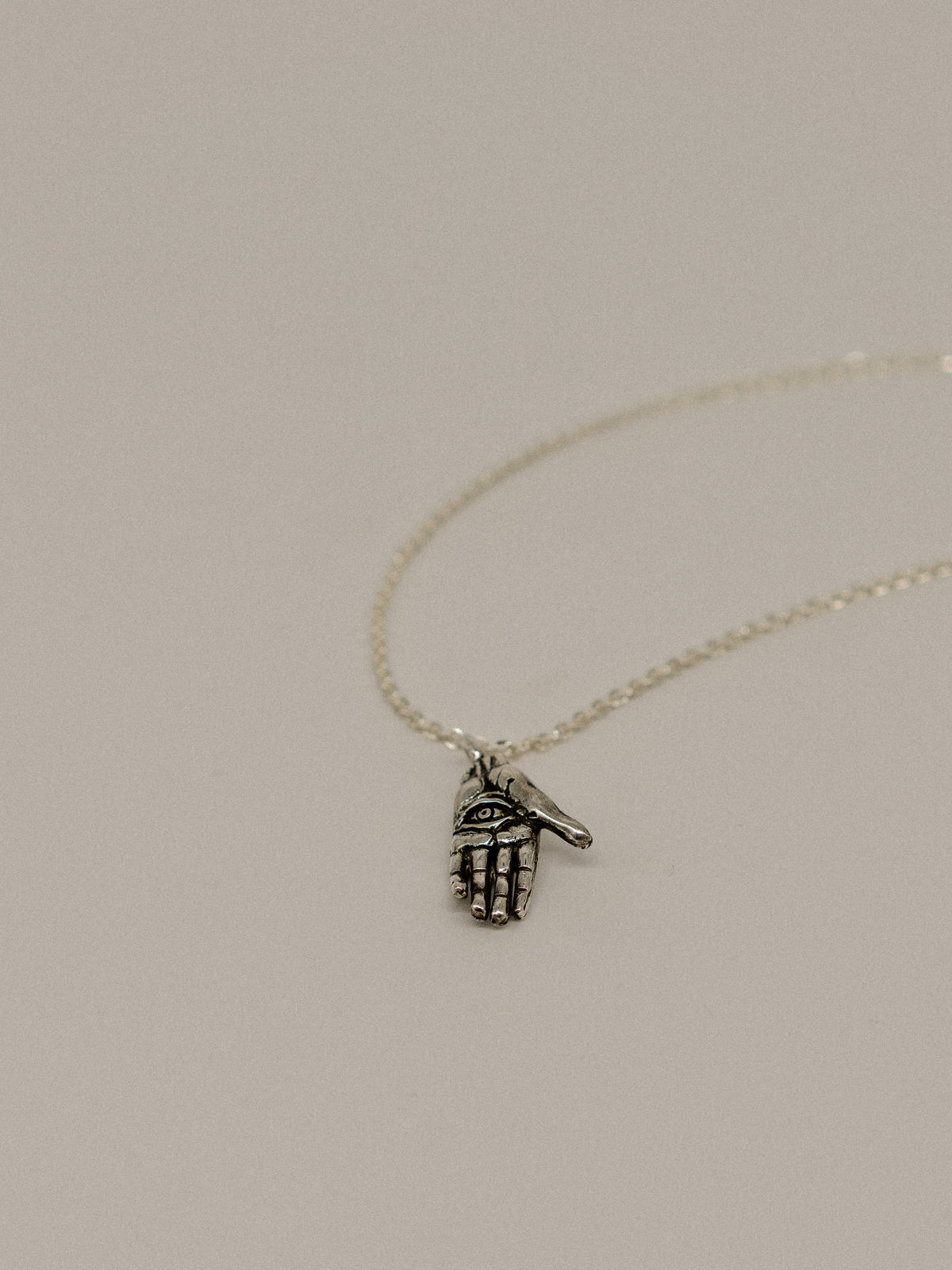 Hand Eye Pendant (With Chain)