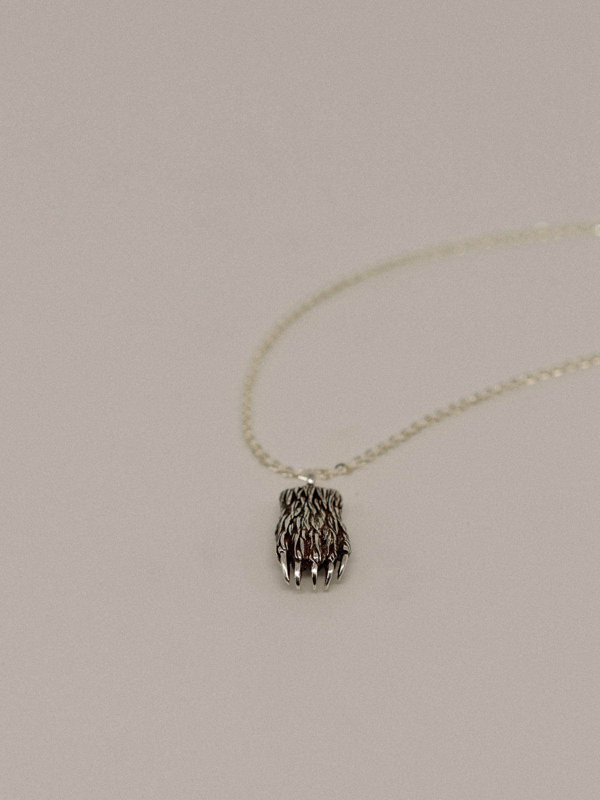 Bear Paw Pendant (With Chain)