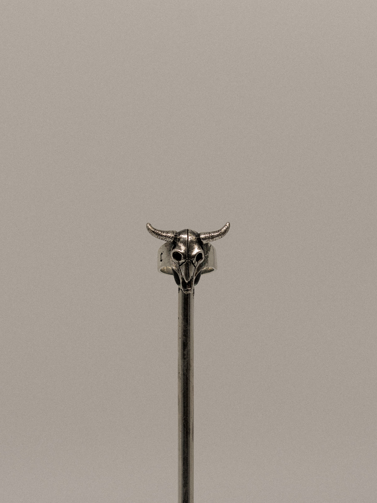 Bull Skull Small Ring