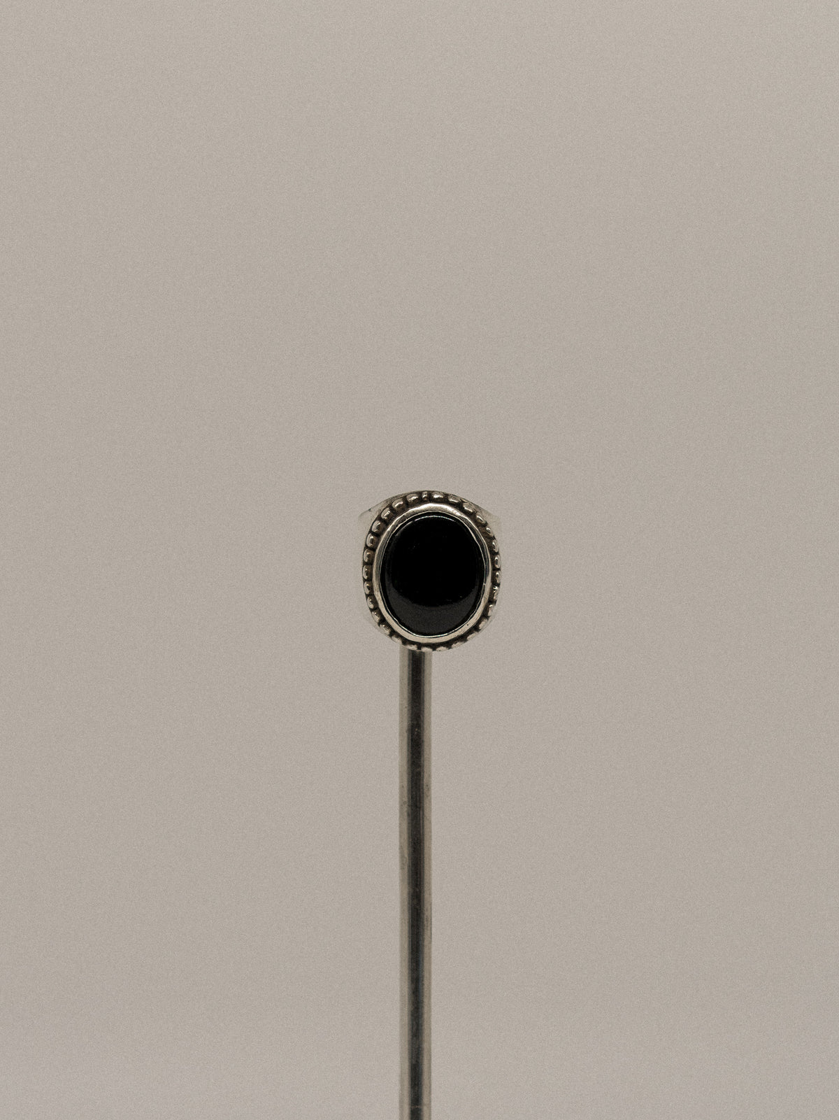 Italian Oval Onix Ring