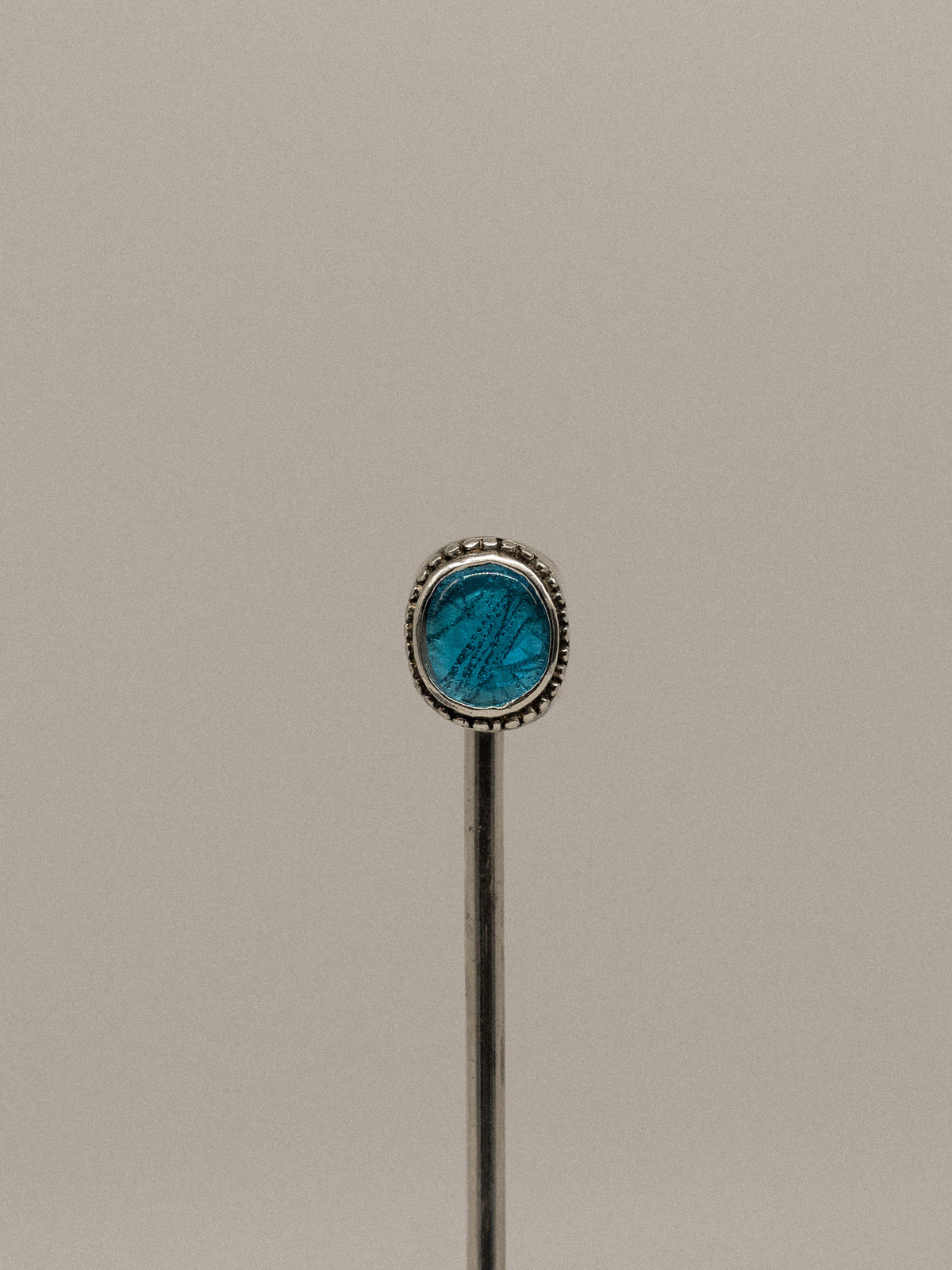 Italian Oval Turquoise Ring