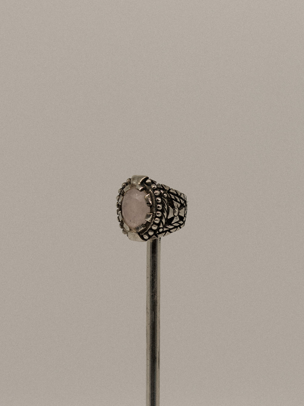 Italian Circular Quartz Ring