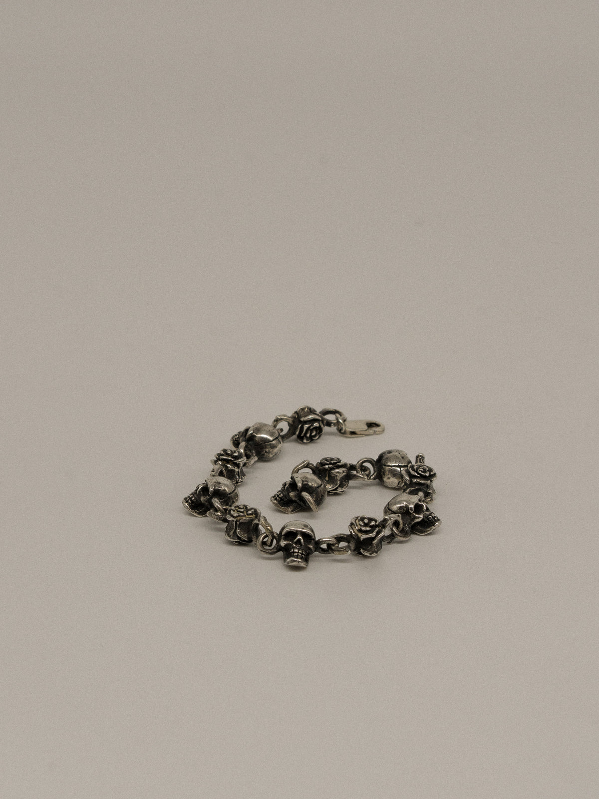 Skull &amp; Roses Bracelet