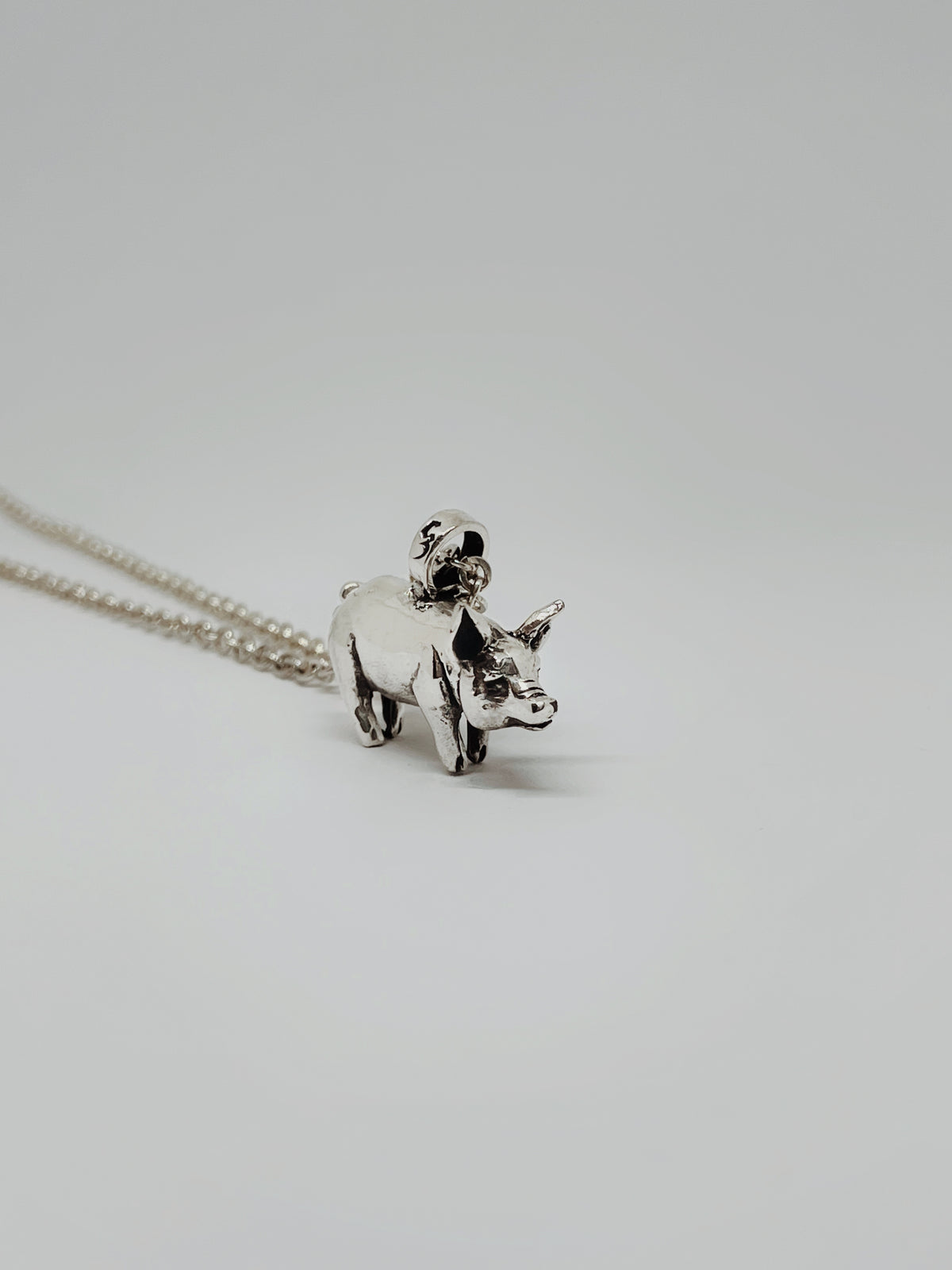 Pig Pendant (With Chain)