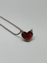Crystal Heart pendant (With Chain)