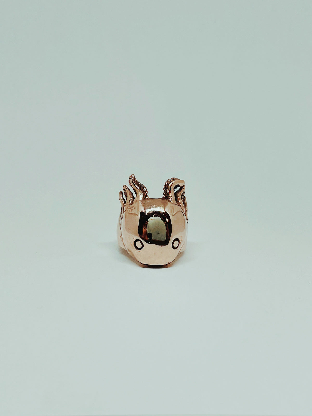 Rose Gold Axolotl Ring