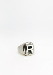 "R" Letter Ring