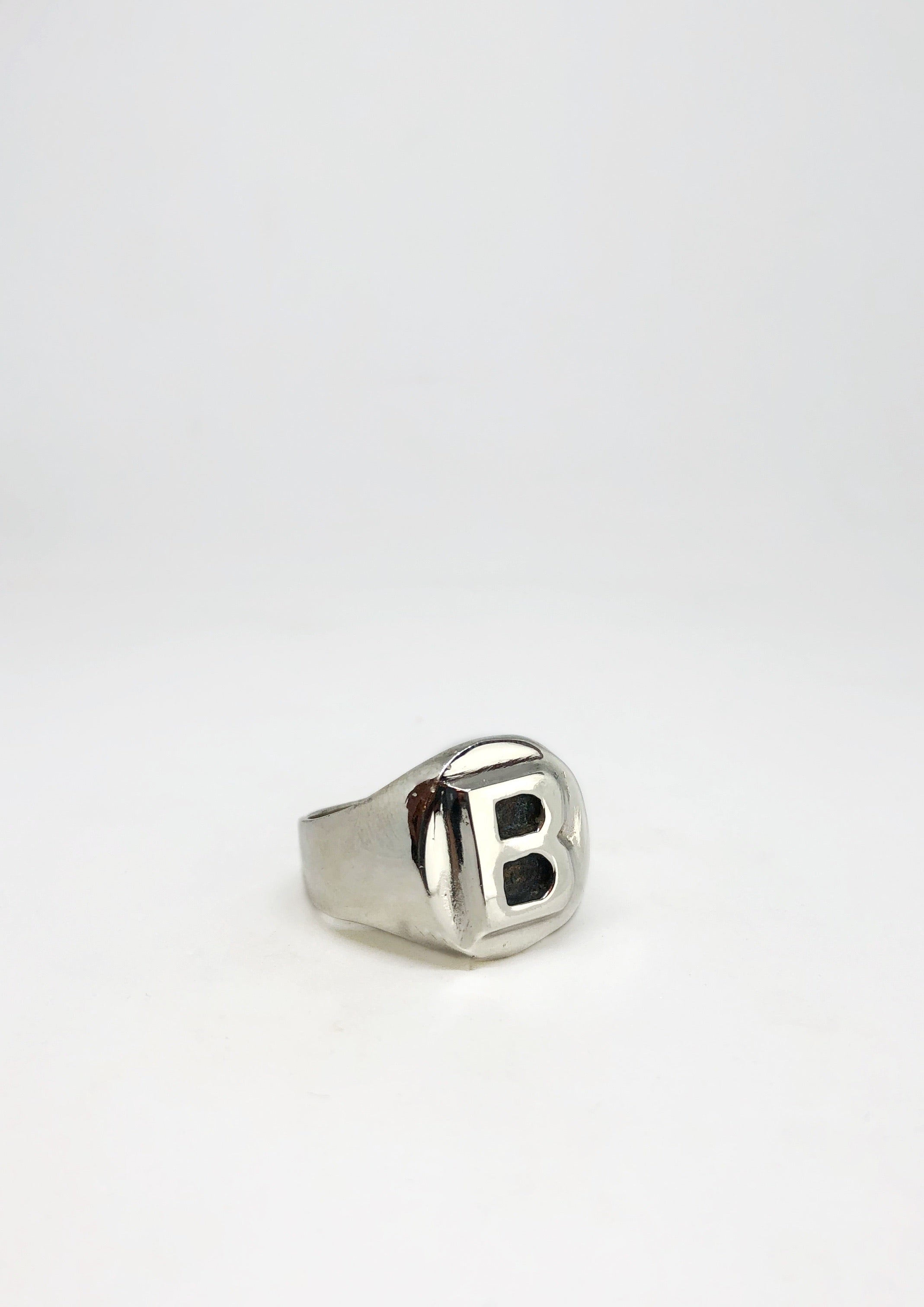 B Letter Ring