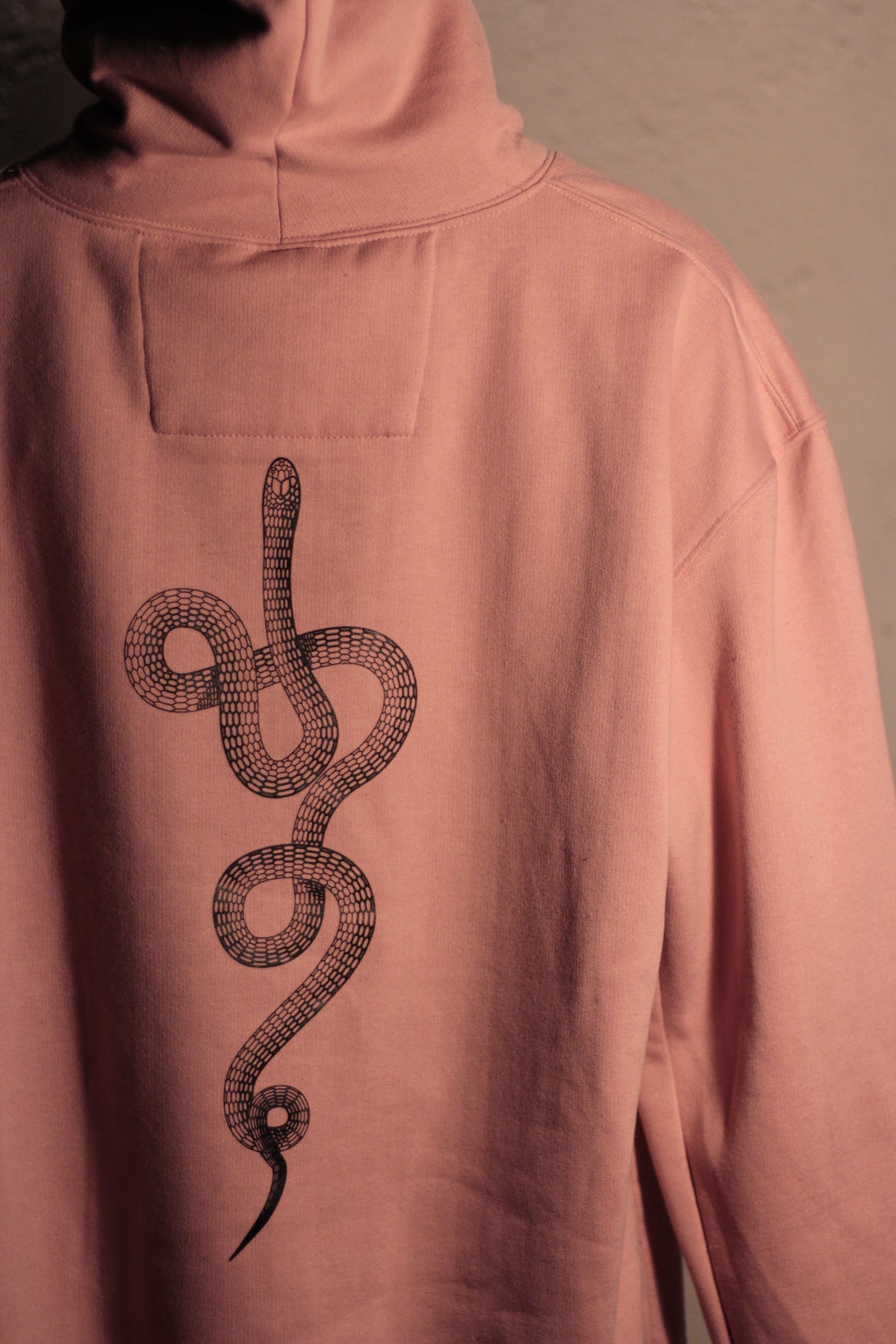Hoodie CZ Pink Xll  (Black Snake)
